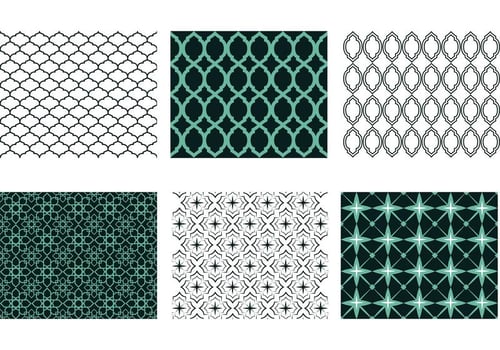 Morocco Seamless Pattern Vectors 