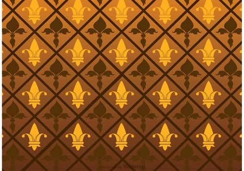 Fleur De Lis Pattern Vector