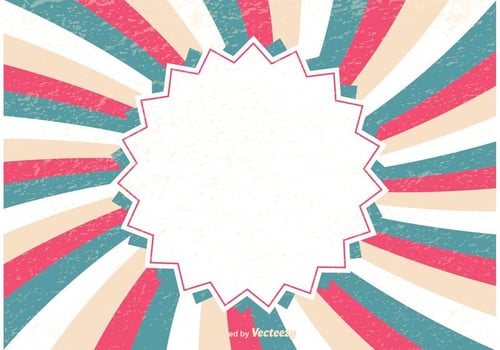 Grunge Sunburst Background vector