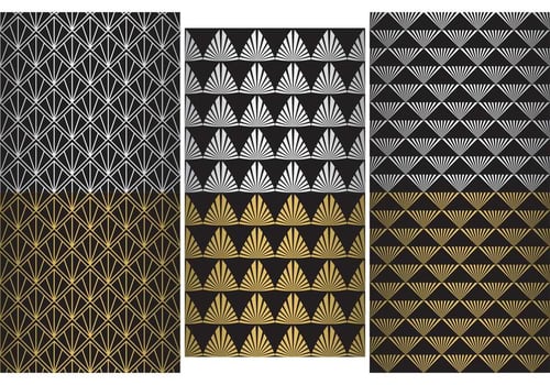 Roaring 20's Pattern Vectors