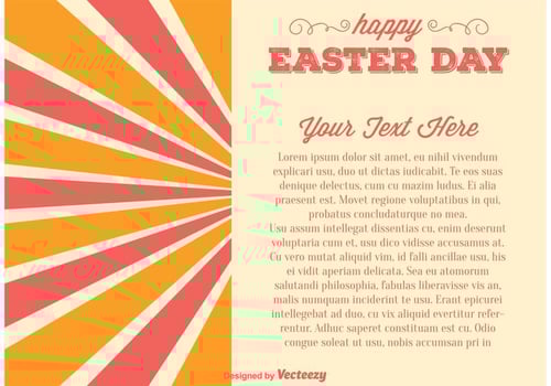 Easter Day Illustration vector