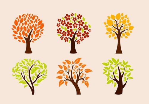 Eco Tree Vectors
