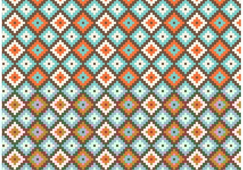 Native American Geometric Seamless Vector Pattern
