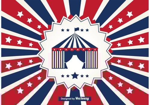 Circus Background vector