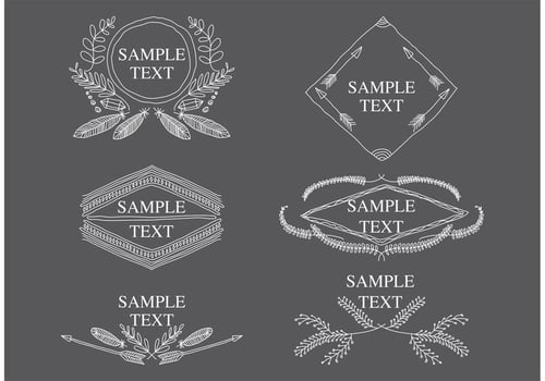 Boho Logo Vectors 
