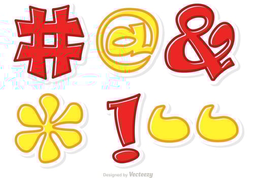 Hashtag Sosial Media Symbol Vector