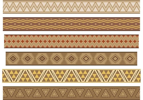 Native American Banner Vectors