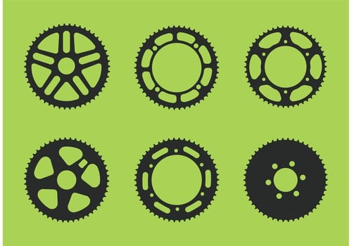 Bike Sprocket Free Vector