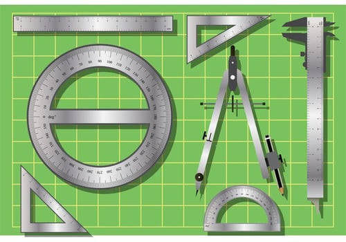 Measurement Tabs Tool Vectors 