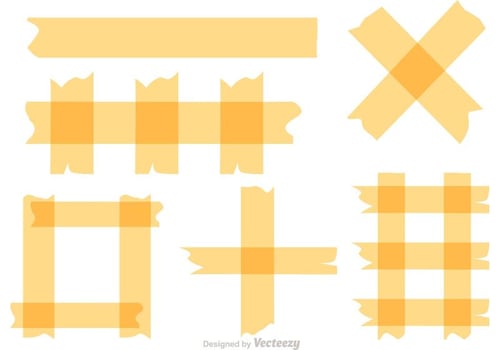 Sticky Tape Vectors