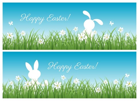 Free Easter Vector Banners