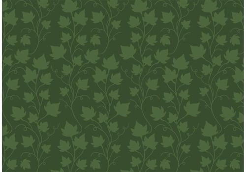 Ivy Vine Pattern Free Vector
