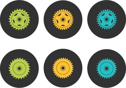 Free Bike Sprocket Vector