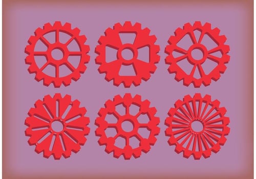 Bike Sprocket Vectors