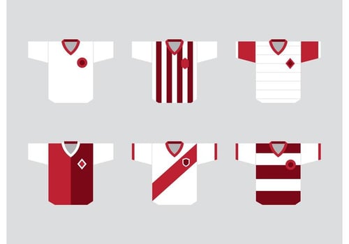 Soccer Sports Jersey Vectors
