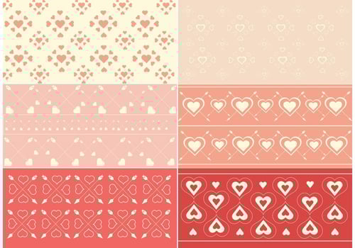 Free Vector Valentine's Day Pattern