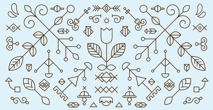 Abstract Pattern Background Vector