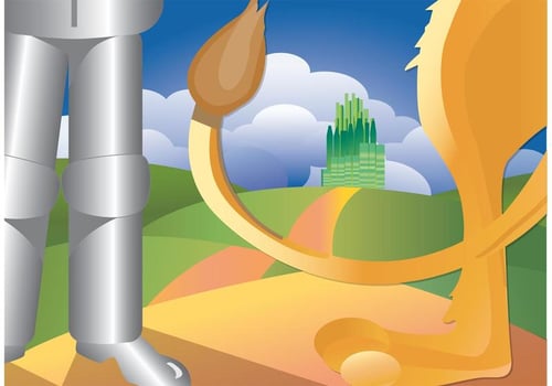 Yellow Brick Road Vector