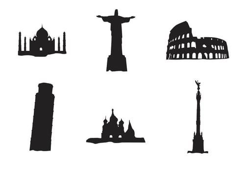 Vector Landmark Buildings