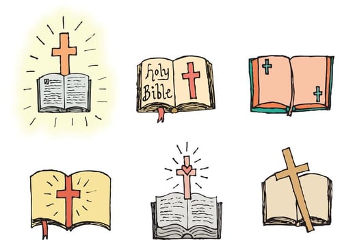 Free Open Bible Vector Series