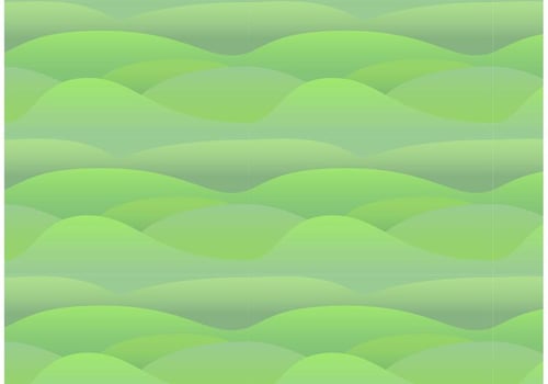 Seamless Rolling Hills Pattern vector