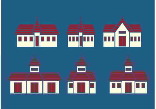 Church Vector Icons