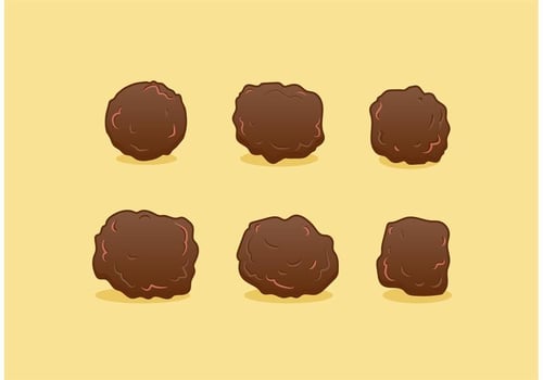 Free Meatball Vector Set