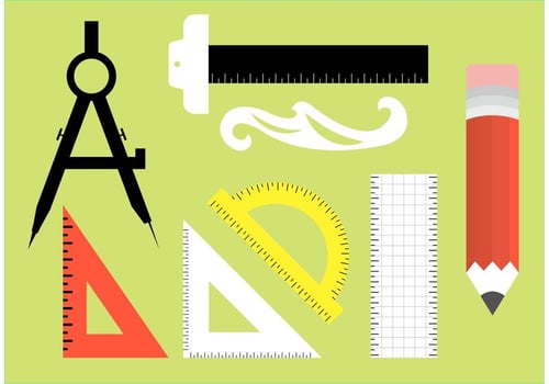Architecture Tools Vectors
