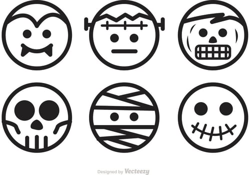 Halloween Characters Vectors
