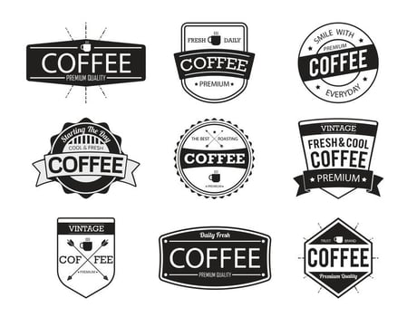 Coffee Badge Vectors