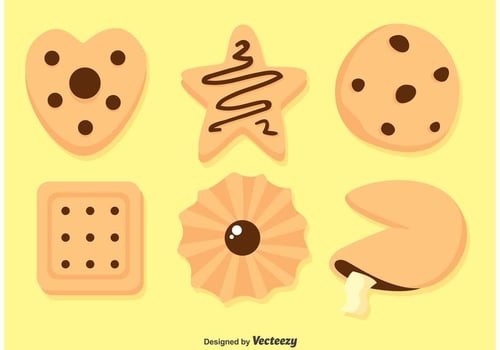 Delicious Cookies Vectors