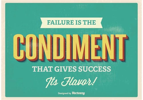 Inspirational Typographic Poster vector