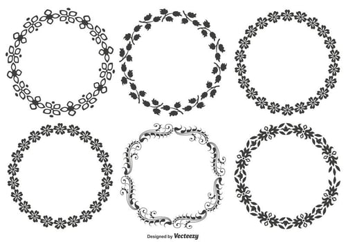 Decorative Frame Set vector