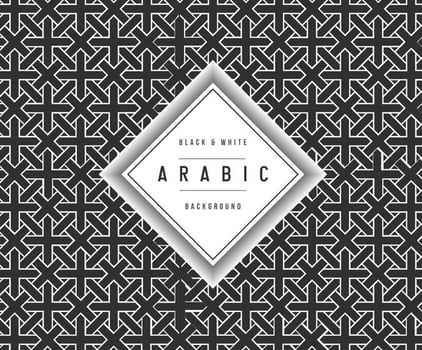Geometric Arabic Vector Background