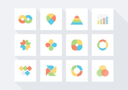 Free Infographic Vector Icon Set