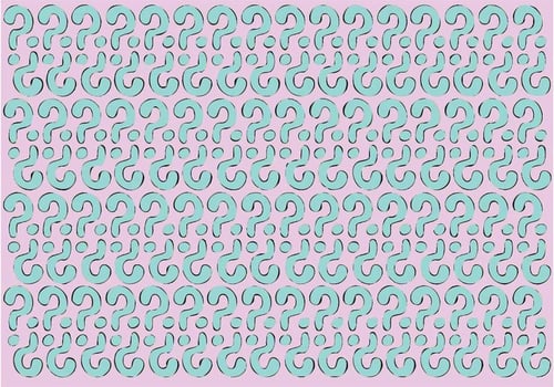Free Question Mark Background Vector Pattern