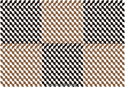 Brown Checker Board vector
