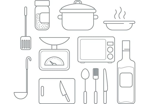 Vector Cooking Icons