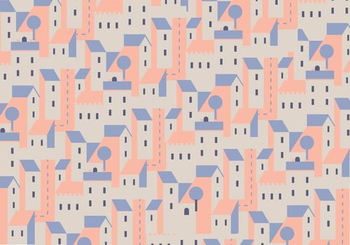 Buildings Vector Pattern