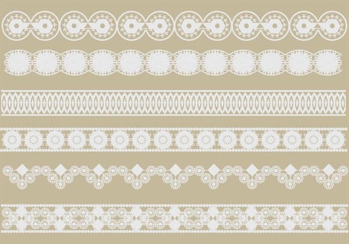 Crochet Lace Vectors
