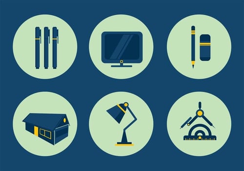 Architecture Icon Vectors