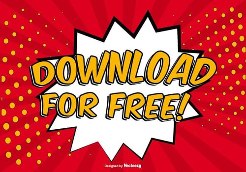 Comic Download Illustration vector