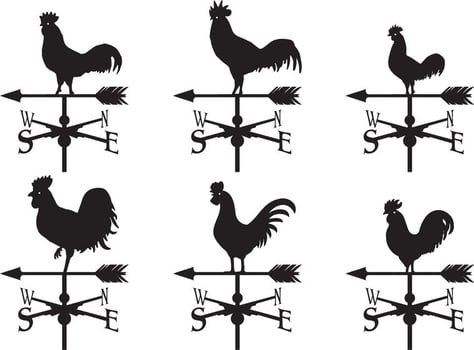 Weather Vane Vectors 