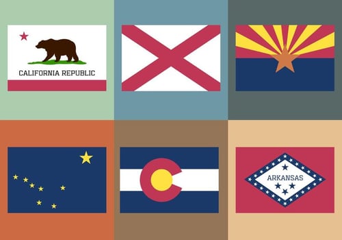 Flag Collection vector