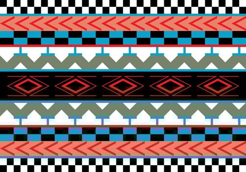Aztec Pattern Vector Illustration