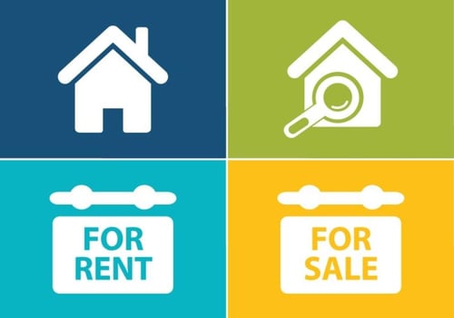 Real Estate Icon set vector