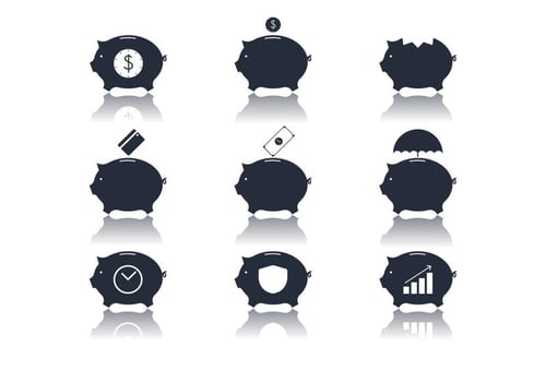 Bank Icon Vectors