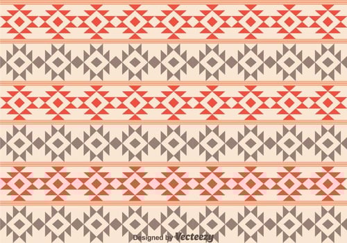 Aztec Geometric Pattern vector