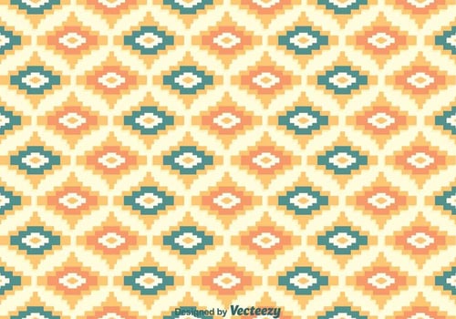 Aztec Ethnic Pattern vector