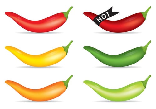 Hot Pepper Vectors